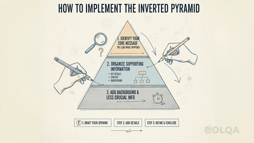 How to Implement the Inverted Pyramid: Step-by-Step